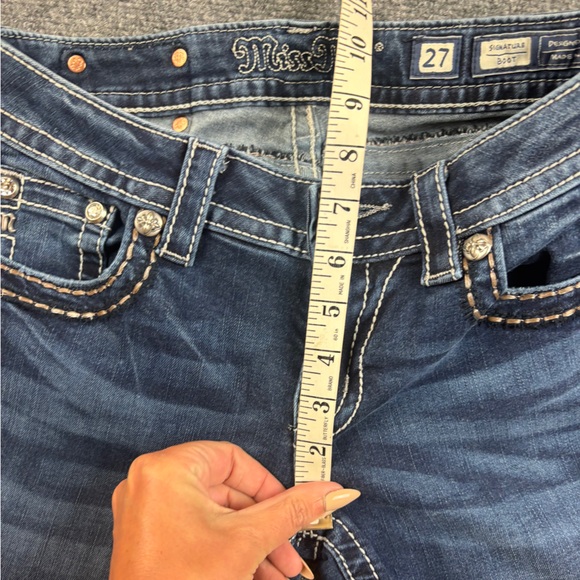 MISS ME Women’s Denim Signature Boot Cut Jeans size: 27 - Picture 7 of 9